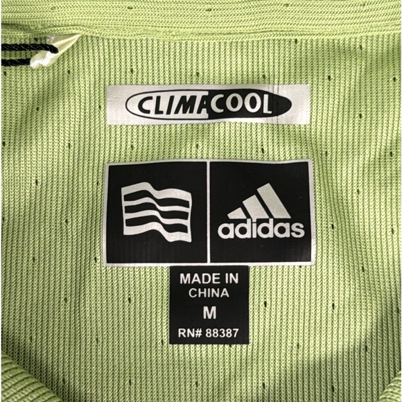 NWT Heineken Premium Light Beer Adidas Climacool Mesh Vented Golf Polo Shirt MD - Picture 13 of 14